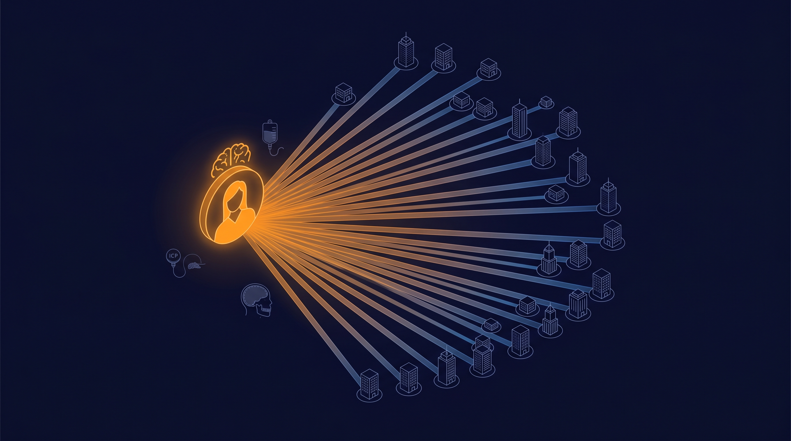 L2: Caitlin Morse at BrainSpace fans out 20 investor-firm edges to neurotech-aligned VCs