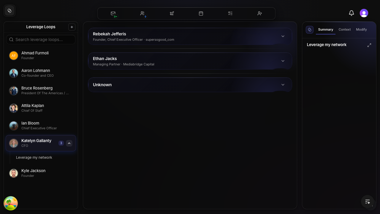 Leverage Loops — Expanded Detail