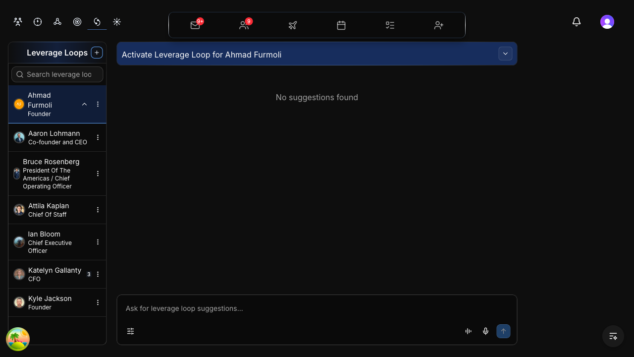 Leverage Loops — Before